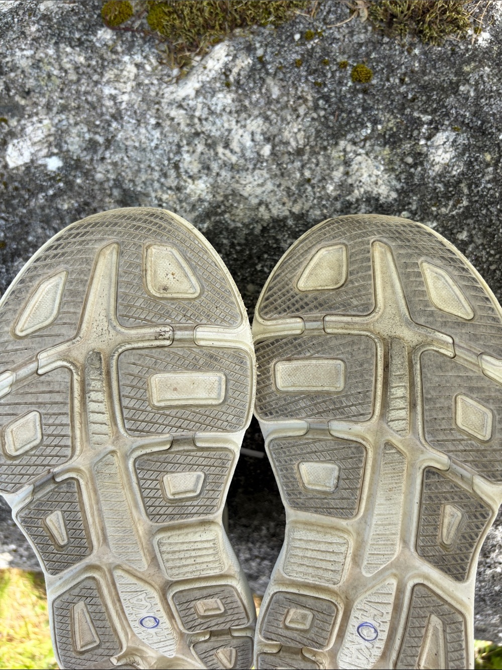 Hoka Bondi 9 Cosmic Grey/White Women's running shoes sneakers size 4 kids 2.5 - Picture 15 of 16